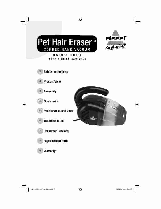 Bissell Pet Care Product 87R4-page_pdf